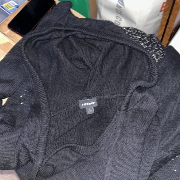 HP🎊🎊🎊🎊Hoodie Dress - Black & Gold Ombre - Picture 7 of 9